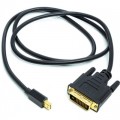 Кабель мультимедийный miniDisplayPort (M) to DVI (M) 1.0m PowerPlant (CA912148)