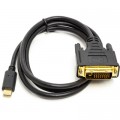 Перехідник USB Type-C 3.1 to DVI (24+1) (M) 1.0m PowerPlant (CA912124)