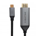 Перехідник USB-C to HDMI, 4K, Ultra HD, V2.0 1.8m PowerPlant (CA913350)