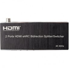 Розгалужувач PowerPlant 2 Ports HDMI eARC (CA914906)