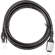 Дата кабель USB-C to RJ45 Ethernet 2.0m PowerPlant (CA914920)
