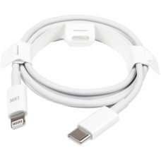 Дата кабель USB-C to Lightning 1.0m 18W PowerPlant (CA913268)