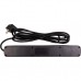 Мережевий фільтр живлення PowerPlant 3м, 6 розеток, USB (YS-N6086/3c) (EX610662)