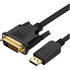 Кабель мультимедійний DisplayPort M to DVI M 3.0m Prologix (PR-DP-DVI-P-04-30-3m)