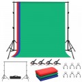 Фон Puluz Kit Green/Blue/Red 200x200 cm (PKT5204)