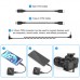Мікрофон Puluz PULUZ 2 TX + 1 RX Wireless black (PU3154B)