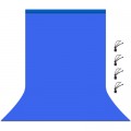 Фон Puluz PU5206L backdrop 3x6 m blue (PU5206L)