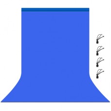 Фон Puluz PU5206L backdrop 3x6 m blue (PU5206L)
