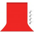 Фон Puluz PU5206R backdrop 3x6 m red (PU5206R)