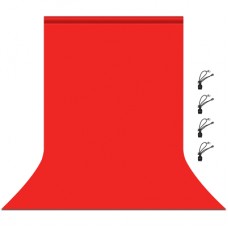 Фон Puluz PU5206R backdrop 3x6 m red (PU5206R)