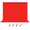 Фон Puluz PU5214R backdrop 3x2 m red (PU5214R)