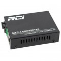 Медіаконвертер RCI 100M, 20km, SC, RJ45, Tx 1310nm, standart size metal case (RCI902W-FE-20-T)