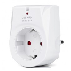 Зарядное устройство REAL-EL 2*USB 10W (CS-25)
