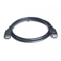 Кабель мультимедийный HDMI to HDMI 4.0m black REAL-EL (EL123500019)