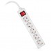 Сетевой фильтр питания REAL-EL RS-Protect M 1.8m, white (EL122300025)