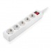 Сетевой фильтр питания REAL-EL RS-Protect M 1.8m, white (EL122300025)