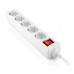 Сетевой фильтр питания REAL-EL RS-Protect M 1.8m, white (EL122300025)