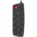 Мережевий фільтр живлення REAL-EL RS-Protect 505, 5m, black (EL122300046)