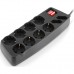 Мережевий фільтр живлення REAL-EL RS-Protect 505, 5m, black (EL122300046)