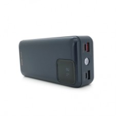 Батарея универсальная Remax 30000mAh, 22.5W, USB+Type-C, with cables Lighting+Type-C, Black (RPP-550)