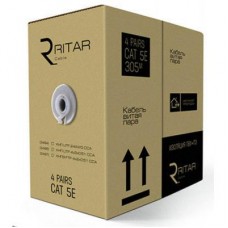 Кабель сетевой Ritar UTP 305м КНП (4*2*0,50)[СCA] ПВХ+ПЭ, наружный (03494)