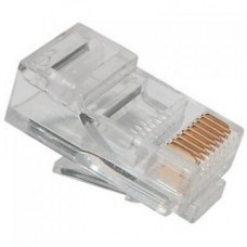 Коннектор Ritar RJ45 cat.5e UTP 8P8C PREMIUM (позолоченные контакты) 100 шт (13193)