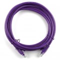 Патч-корд 1.5м, RJ-45, Cat.5e, CU, медь, фиолетовый Ritar (PCR-CU/1.5Pe / 04274)