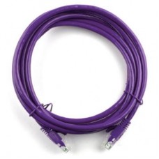 Патч-корд 1м, RJ-45, Cat.5e, CU, медь, фиолетовый Ritar (PCR-CU/1Pe / 04269)