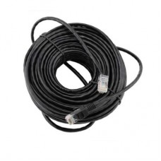 Патч-корд 30м, RJ-45, Cat.5e, CCA, биметалл, черный Ritar (PCR-CCA/30Bk)