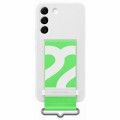 Чехол для мобильного телефона Samsung Silicone with Strap Cover Galaxy S22 White (EF-GS901TWEGRU)