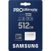 Карта памяти Samsung 512GB microSDXC class 10 UHS-I U3 V30 A2 Pro Ultimate (MB-MY512SA/WW)