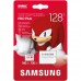 Карта памяти Samsung 128GB microSDXC class 10 UHS-I U3 V30 Pro Plus Sonic (MB-MD128SA/LC1)