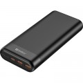 Батарея универсальная Sandberg 20000mAh, PD/65W, QC/3.0, Always-ON-Mode, +cable 100W (420-62)