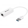 Переходник USB 3.0 Type-A to Ethernet RJ45 1000Mb Sandberg (133-90)