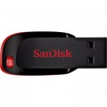 USB флеш накопитель SanDisk 64GB Cruzer Blade Black/red USB 2.0 (SDCZ50-064G-B35)