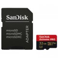 Карта пам'яті SanDisk 32GB microSD class 10 V30 A1 UHS-I U3 4K Extreme Pro (SDSQXCG-032G-GN6MA)