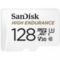 Карта памяти SanDisk 128GB microSDXC class 10 UHS-I U3 V30 High Endurance (SDSQQNR-128G-GN6IA)