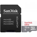 Карта памяти SanDisk 32GB microSD class 10 Ultra Light (SDSQUNR-032G-GN3MA)