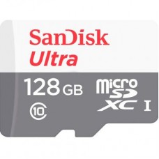 Карта пам'яті SanDisk 128GB microSD class 10 Ultra Light (SDSQUNR-128G-GN6MN)