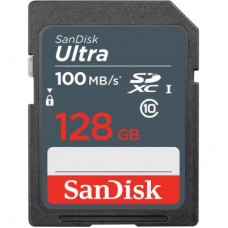 Карта памяти SanDisk 128GB SDXC class 10 UHS-1 (SDSDUNR-128G-GN3IN)