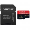 Карта памяти SanDisk 1 TB microSDXC UHS-I U3 Extreme Pro+SD Adapter (SDSQXCD-1T00-GN6MA)