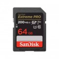 Карта памяти SanDisk 64GB SD class 10 UHS-I U3 V30 Extreme PRO (SDSDXXU-064G-GN4IN)