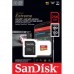 Карта памяти SanDisk 256GB microSD class 10 UHS-I U3 Extreme (SDSQXAV-256G-GN6MA)