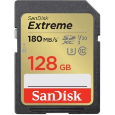 Карта памяти SanDisk 128GB SD class 10 UHS-I Extreme (SDSDXVA-128G-GNCIN)