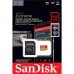 Карта памяти SanDisk 512GB microSD class 10 UHS-I U3 V30 Extreme (SDSQXAV-512G-GN6MA)