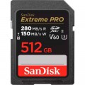 Карта памяти SanDisk 512GB SDXC class 10 UHS-II U3 V60 (SDSDXEP-512G-GN4IN)