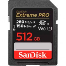 Карта памяти SanDisk 512GB SDXC class 10 UHS-II U3 V60 (SDSDXEP-512G-GN4IN)