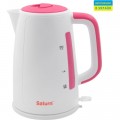 Електрочайник Saturn ST-EK8435U White/Pink