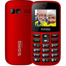 Мобільний телефон Sigma Comfort 50 EASY TYPE-C Red (4827798585221)