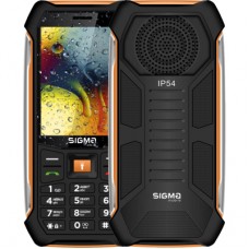 Мобільний телефон Sigma X-style 323 RAIN Black-Orange (4827798885727)